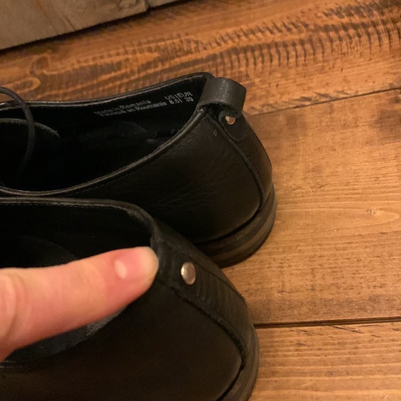 Little Burgundy leather Oxford women’s flats 8.5 comfy - Picture 6 of 13